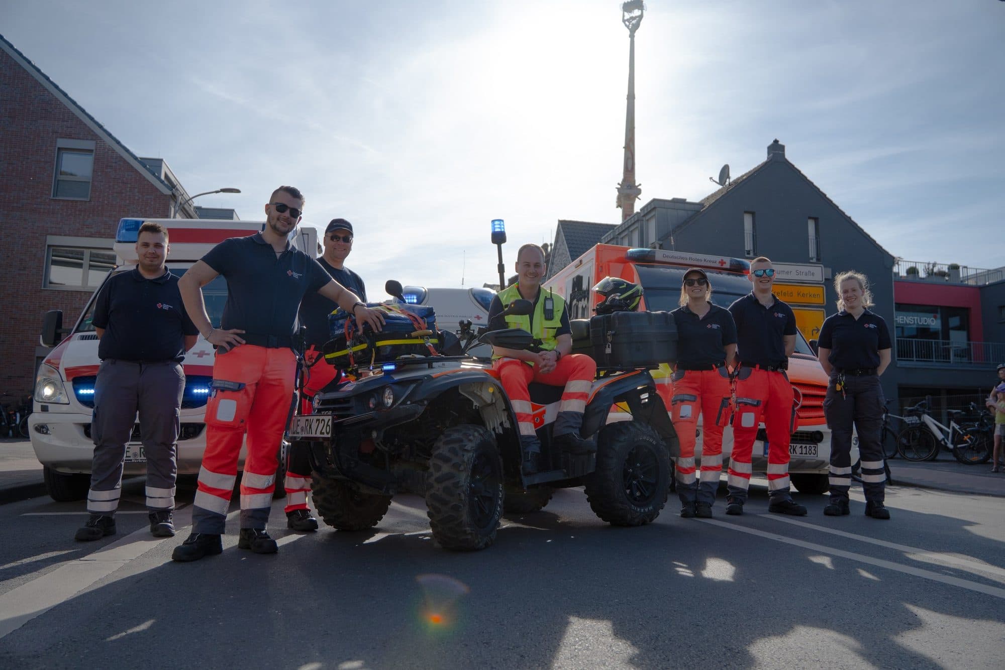 Das Team des DRK Ortsvereins Weeze